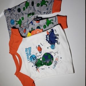 Wonder nation i need my space dinosaur 2 piece pajamas